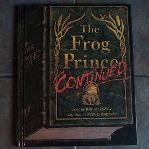 Vintage Penguin Books "The Frog Prince Continued" Hardcover Book